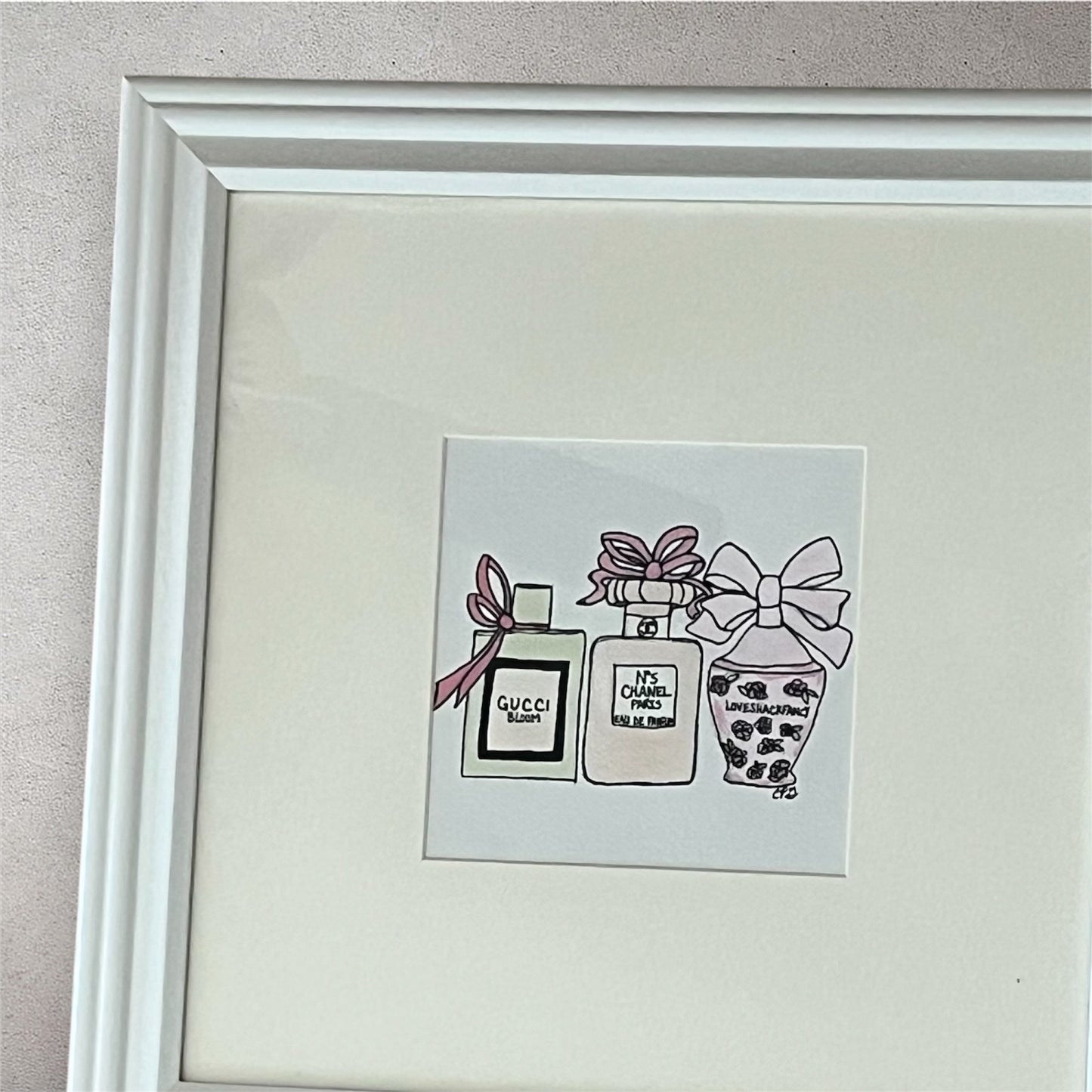 Perfume Bottles - Watercolor