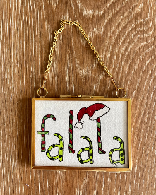 FALALA - Watercolor Ornament
