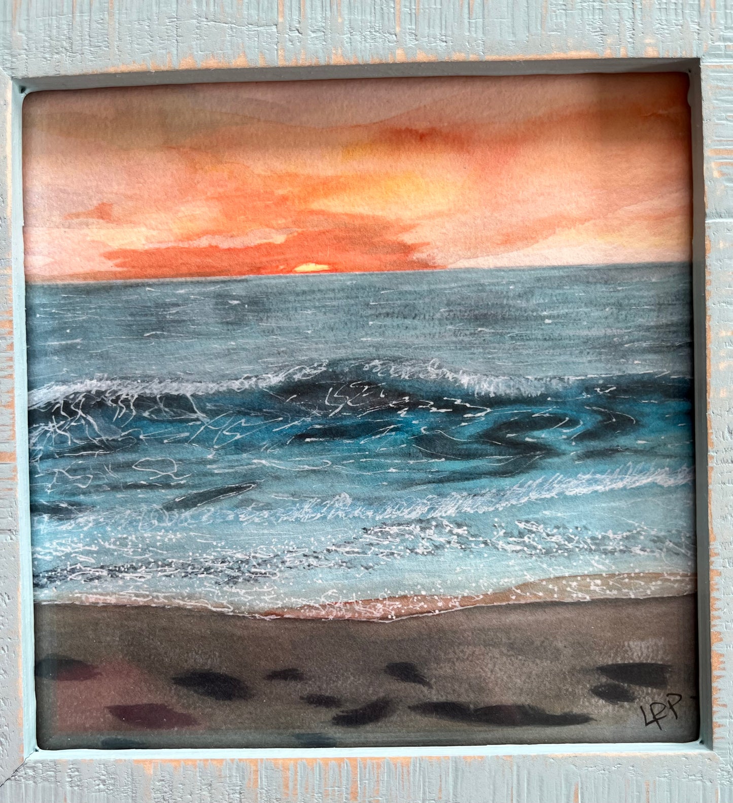 'Sandbridge Sunrise' - Watercolor Print