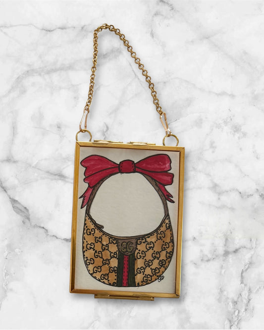 GG Handbag - Watercolor Ornament