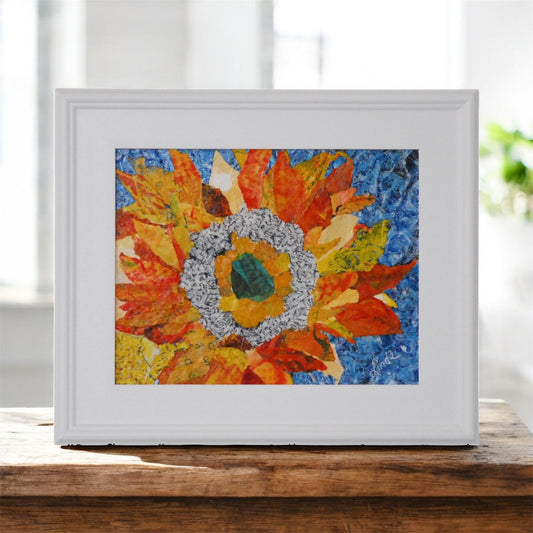 Sunflower - Mixed Media