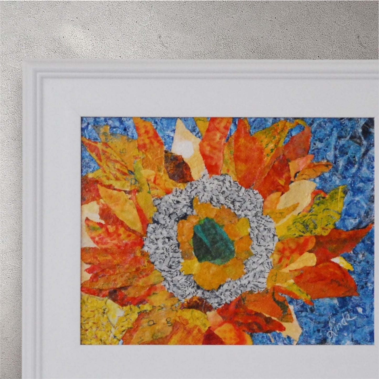 Sunflower - Mixed Media