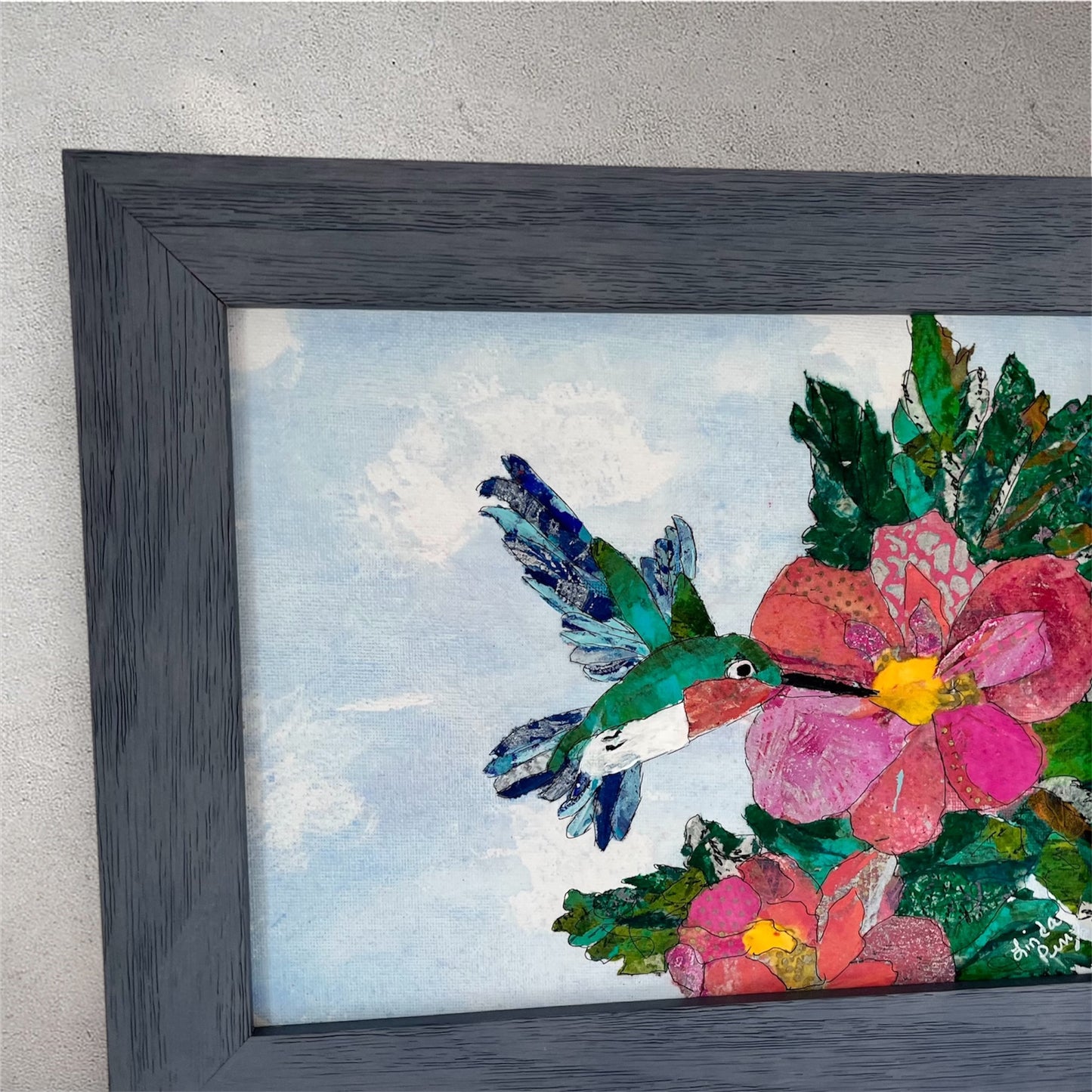 Hummingbird - Mixed Media