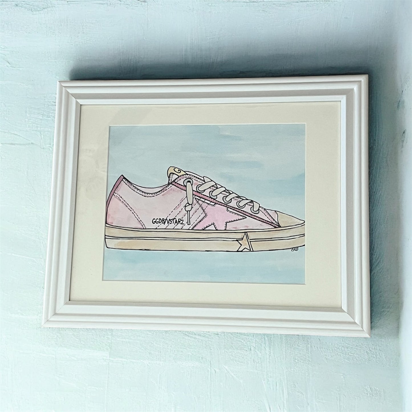 Star Shoe - Watercolor