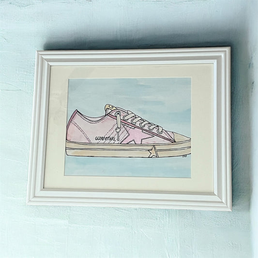 Star Shoe - Watercolor