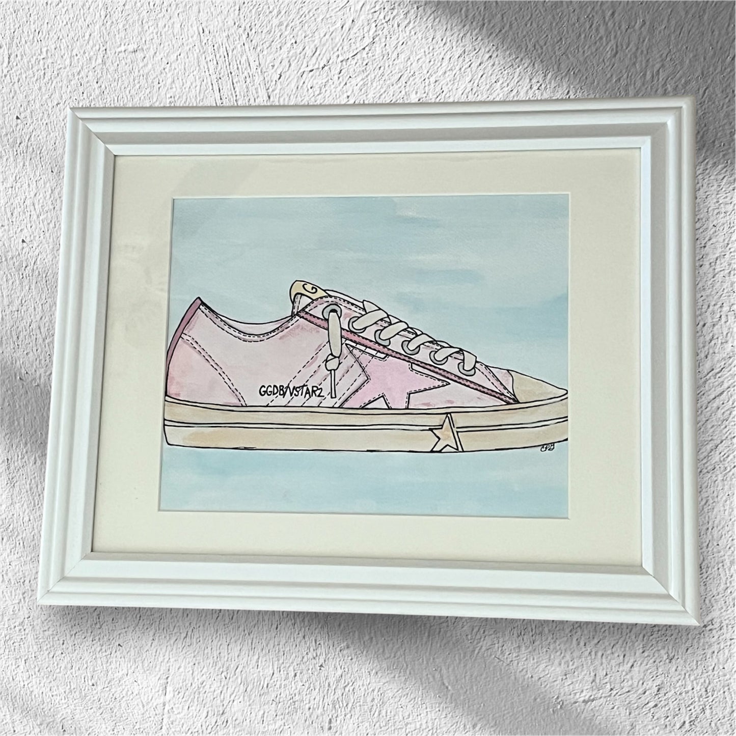 Star Shoe - Watercolor