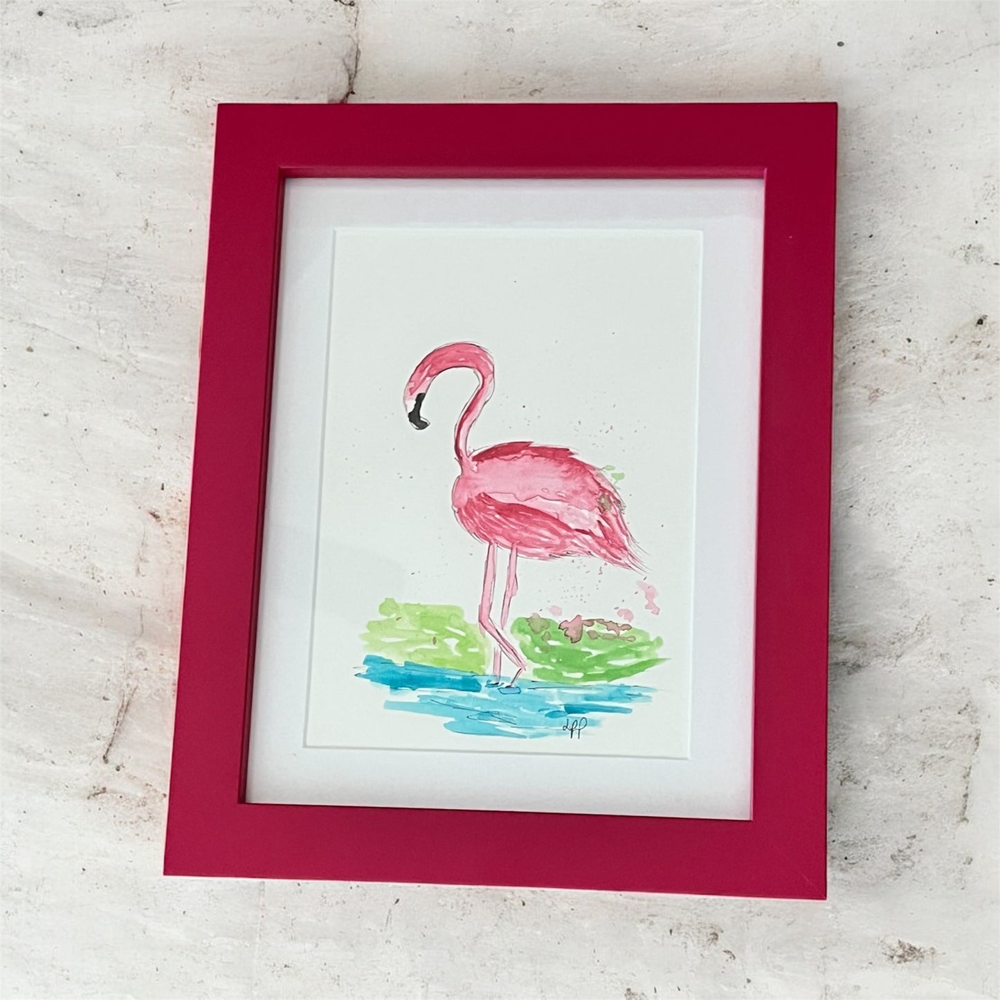 Flamingo - Watercolor