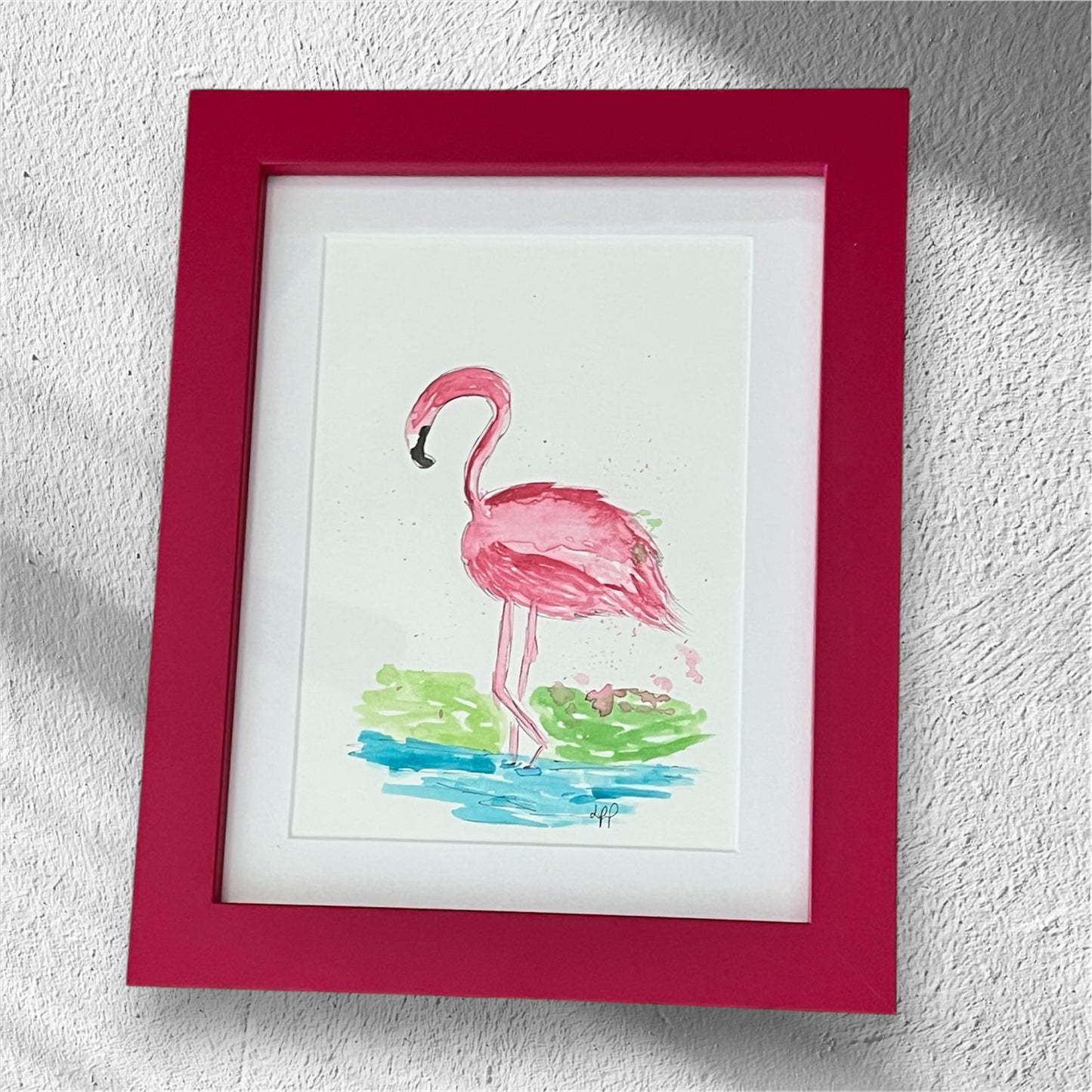 Flamingo - Watercolor