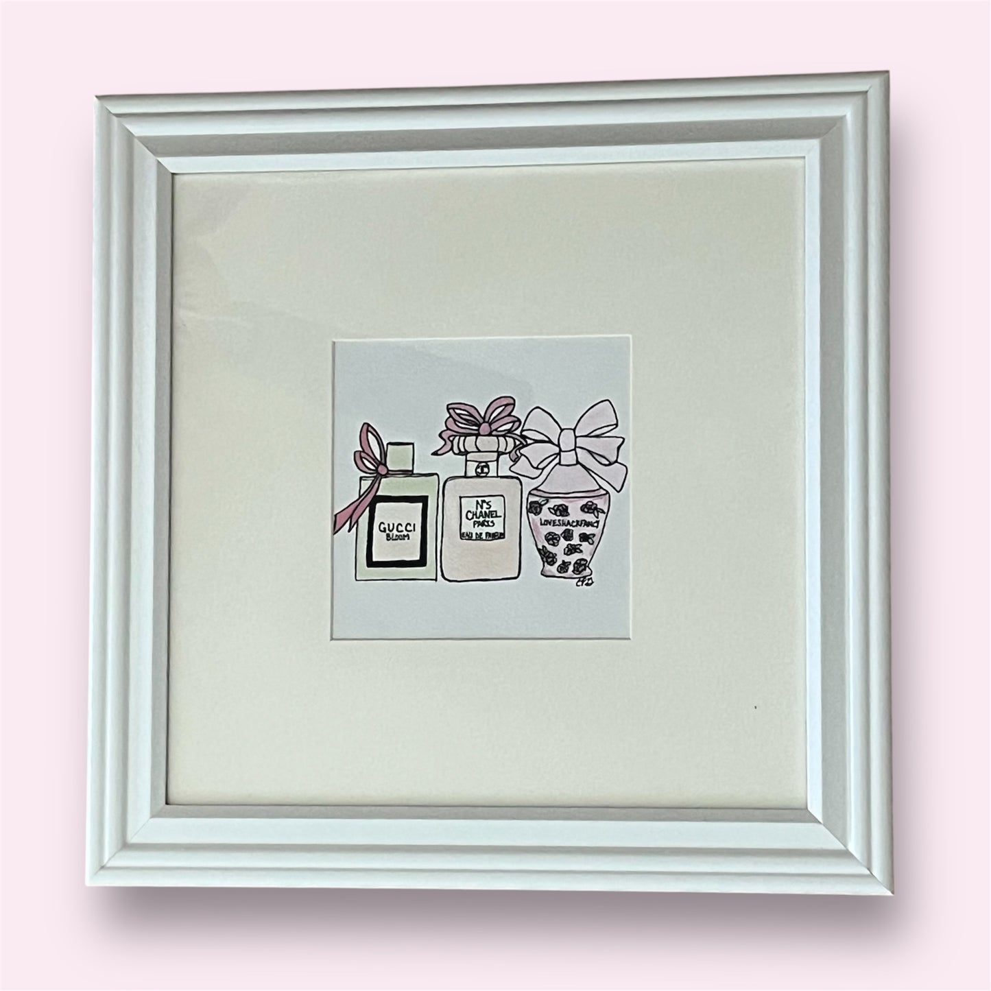 Perfume Bottles - Watercolor