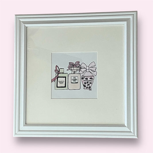 Perfume Bottles - Watercolor
