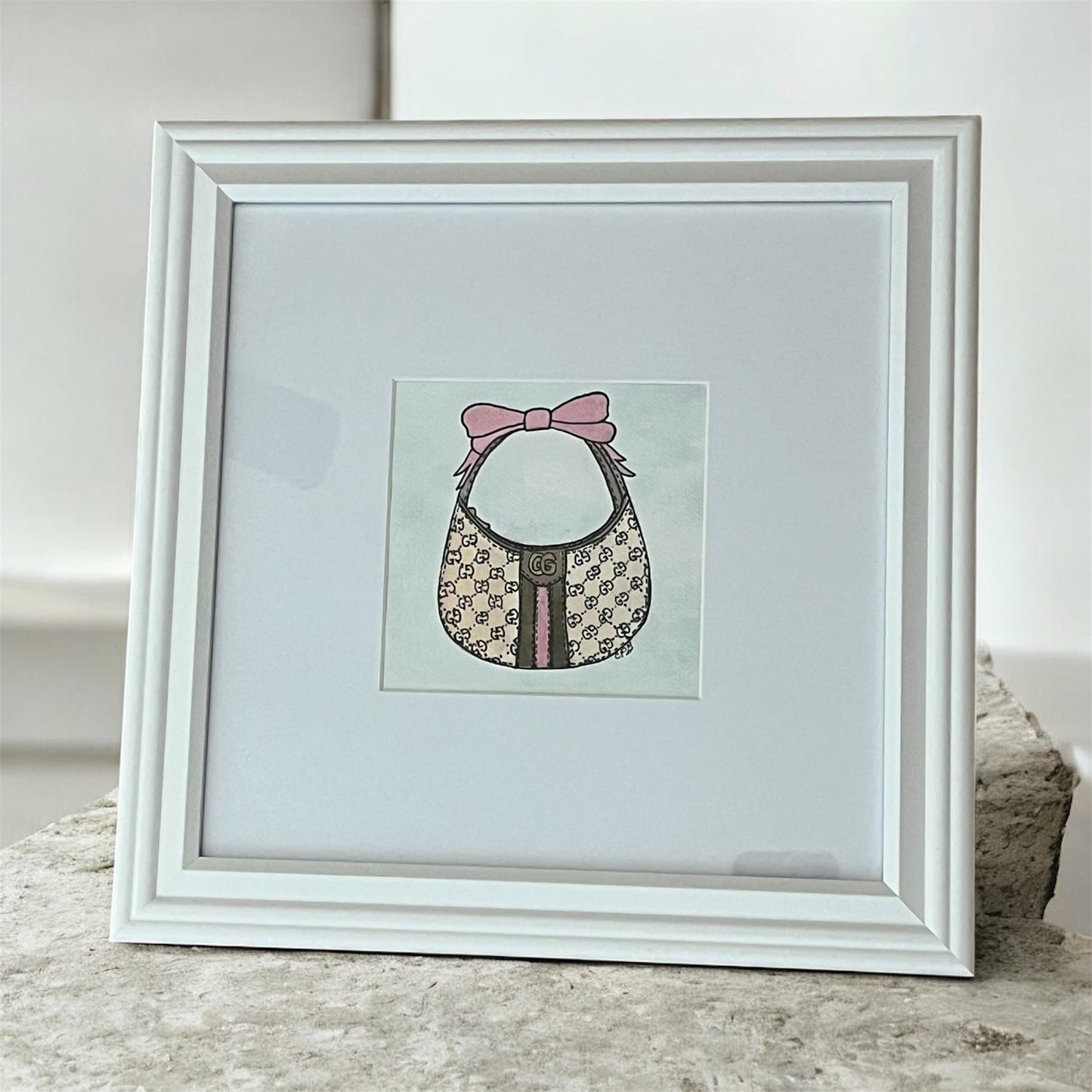 GG Handbag - Watercolor