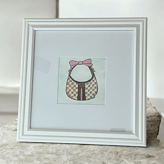 GG Handbag - Watercolor