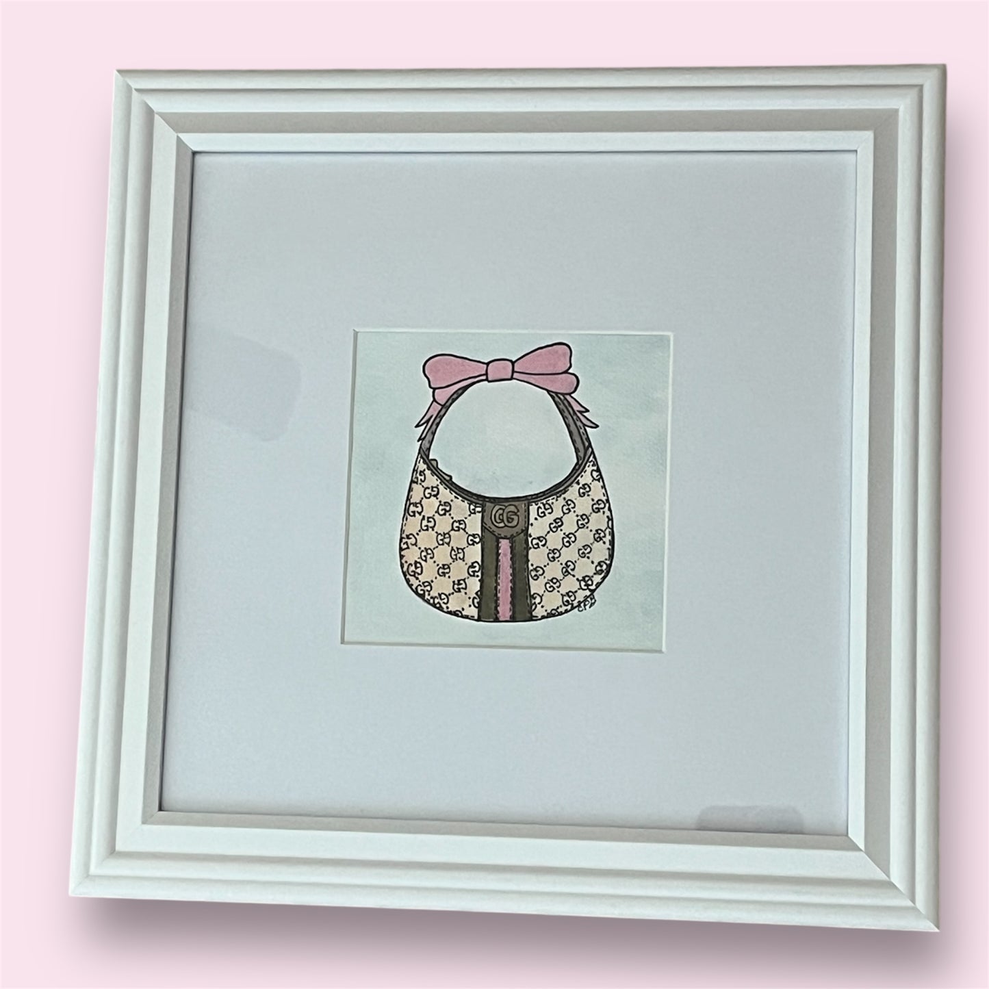 GG Handbag - Watercolor