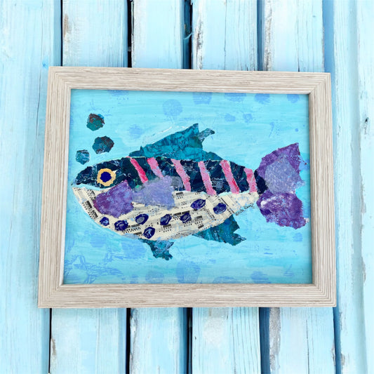 Fish - Mixed Media