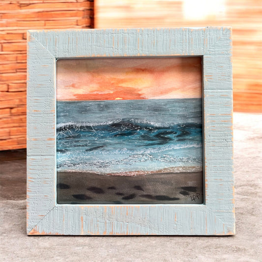 'Sandbridge Sunrise' - Watercolor Print