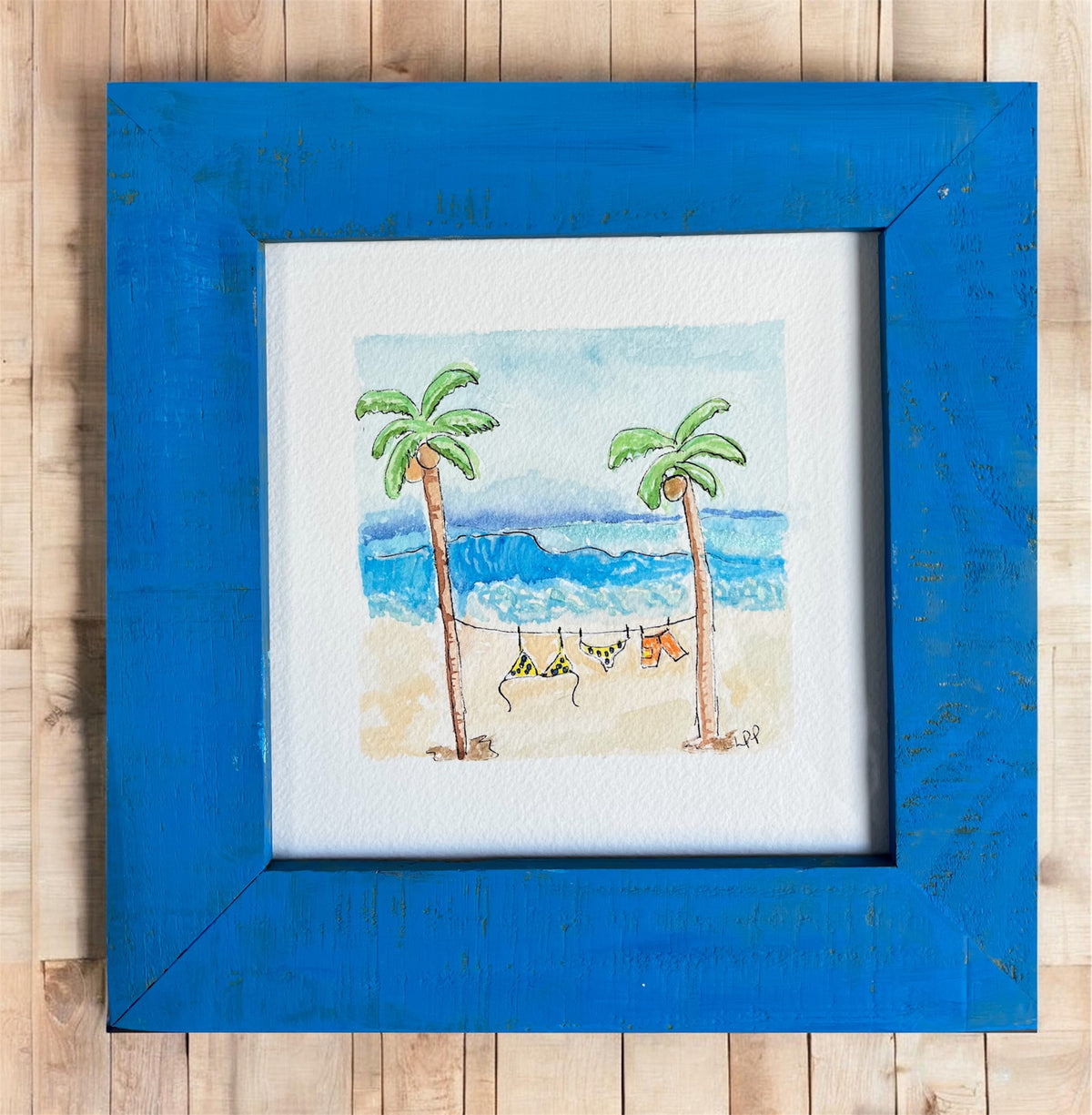 'Vacation Days' - Watercolor